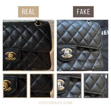 chanel flap bag real vs fake